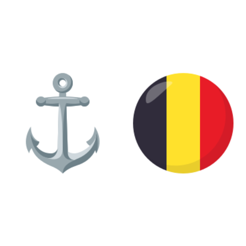 ⚓🇧🇪 Emoji Domain EmojiOne rendering